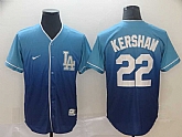 Dodgers 22 Clayton Kershaw Blue Drift Fashion Jerseys,baseball caps,new era cap wholesale,wholesale hats